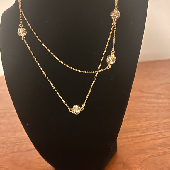 Gorgeous Kate Spade 2 Layer Necklace with Stones. - Picture 14 of 15